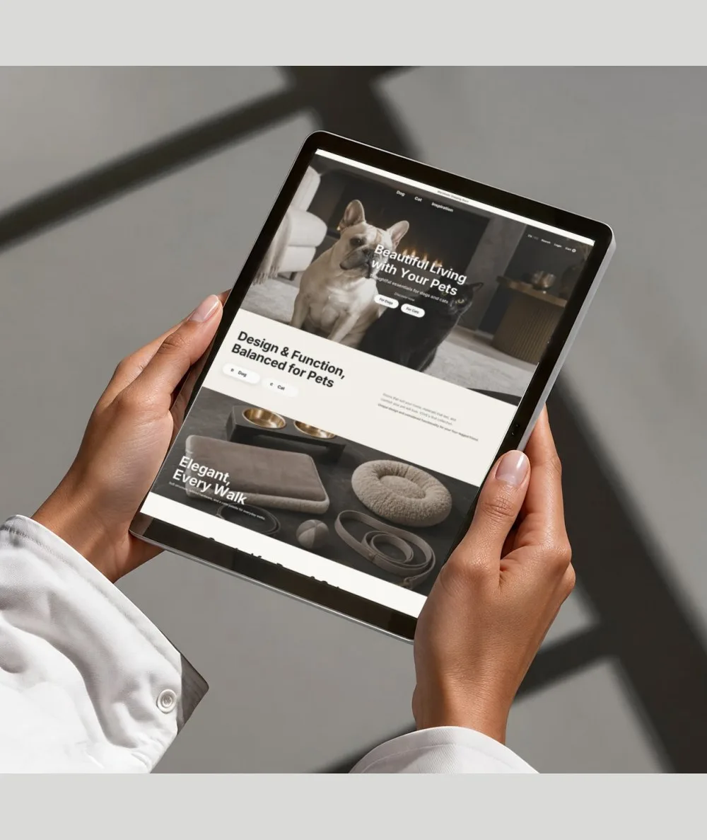 Global Shopify Store 영문 스토어 화면